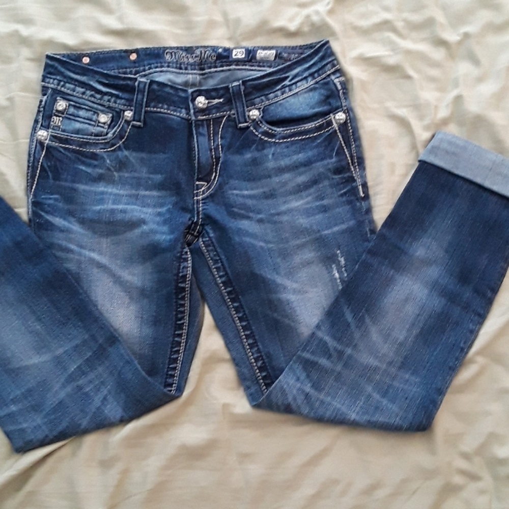 Miss Me skinny jeans size 29